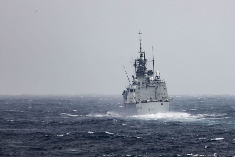 US and Canadian warships sail through Taiwan Strait after Biden vows to defend island [Video]