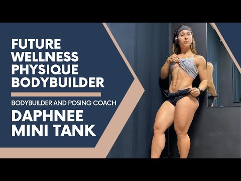 Future Wellness Physique Bodybuilder and Posing Coach, Daphnee Mini Tank [Video]