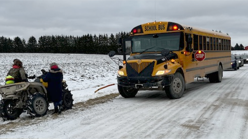 ATV and school bus collide in Huron County [Video]