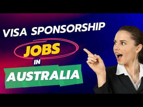 Visa Sponsorship jobs in Australia 2024 | Employer Sponsored Visa Australia [Video]