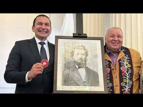 FULL PRESS CONFERENCE: Louis Riel’s portrait as Manitoba’s honorary 1st premier unveiled yesterday [Video]