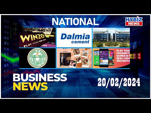 National Business News |  Dalmia Cement | WinZO | Motorola Peach Muse | MBA Program | Hybiz tv [Video]