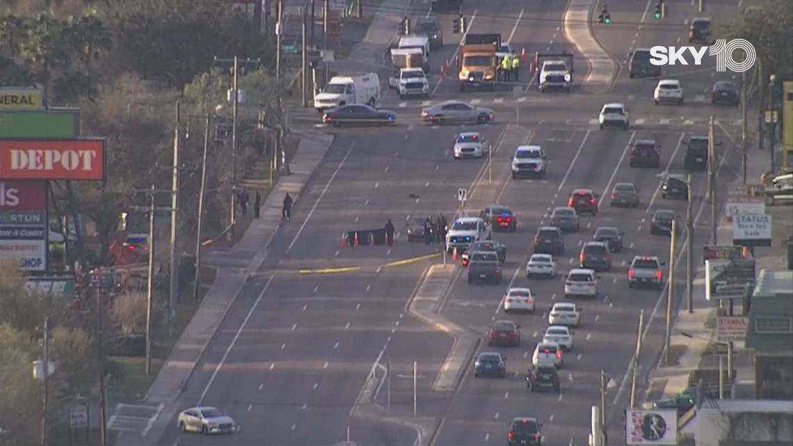 Person dies in Tampa crash, street closed for investigation [Video]