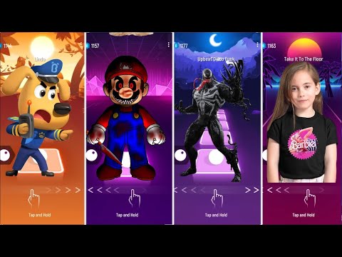 Sheriff Labrador 🆚Supwr Mario exe 🆚Venom 🆚 Barbie girl 💫 Who is the best ❣️❣️ [Video]