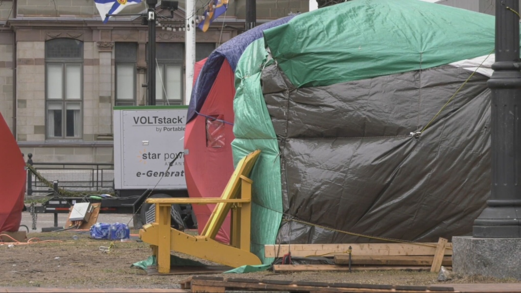 N.S. news: Homeless continue to stay at Halifax encampments [Video]