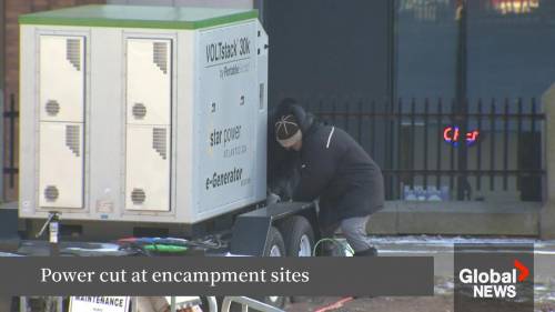 Power disconnected at Halifax homeless encampments [Video]