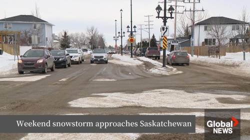 Winter storm warning issued for Sask. as province braces for snow [Video]
