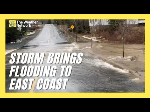 Storm Brings Power Outages and Major Flooding to Eastern Canada [Video]