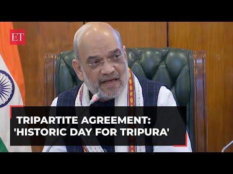 Tripartite agreement: TIPRA Motha to address grievances, Amit Shah says ‘historic day for Tripura’ [Video]