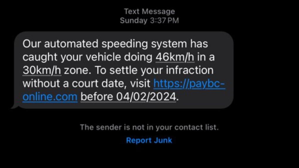 ICBC, province, City of Vancouver all warn of text scams [Video]