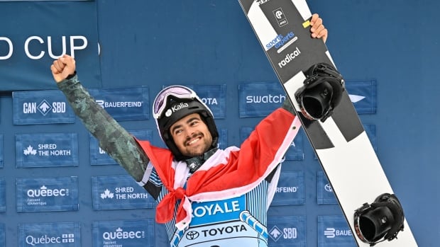 Canada’s Grondin secures 5th gold of World Cup snowboard cross season in Italy [Video]
