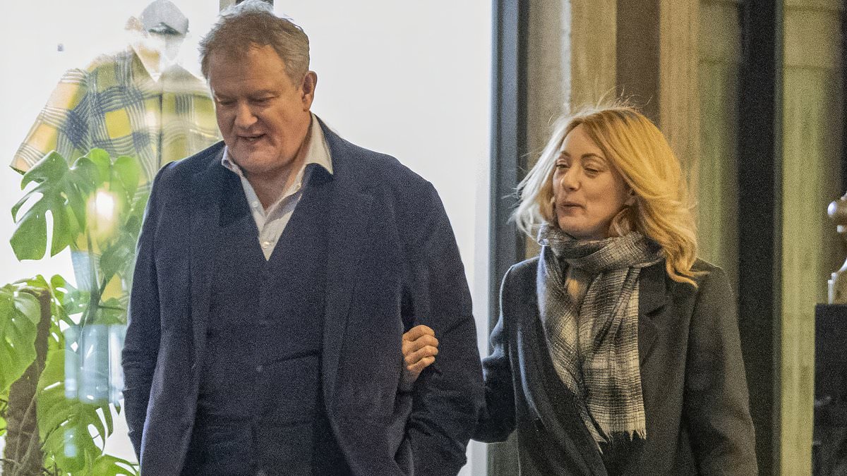 Hugh Bonneville is seen for the first time with new love interest Claire Rankin as they link arms following his split from wife Lulu Williams [Video]