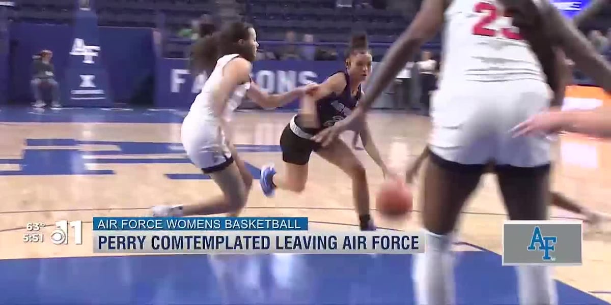 Milahnie Perry finds comfort at Air Force and stamps her name in the record book [Video]
