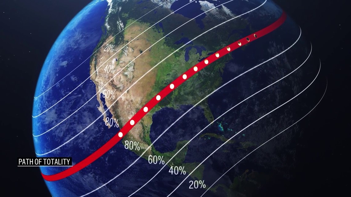 Tracking the April 8, 2024 Solar Eclipse | Animated Map [Video]