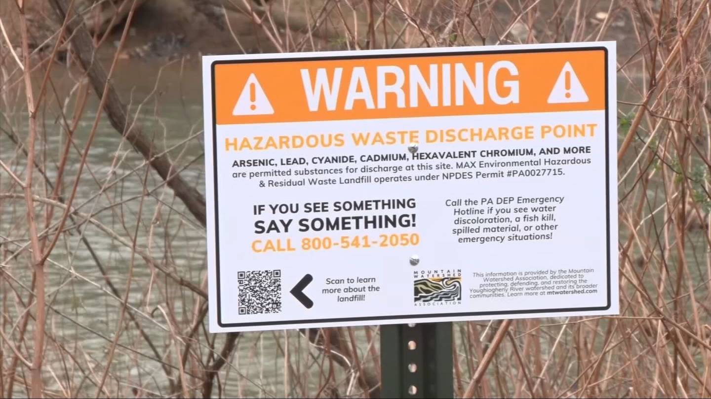 New signs installed along Sewickley Creek warn visitors of wastewater  WPXI [Video]