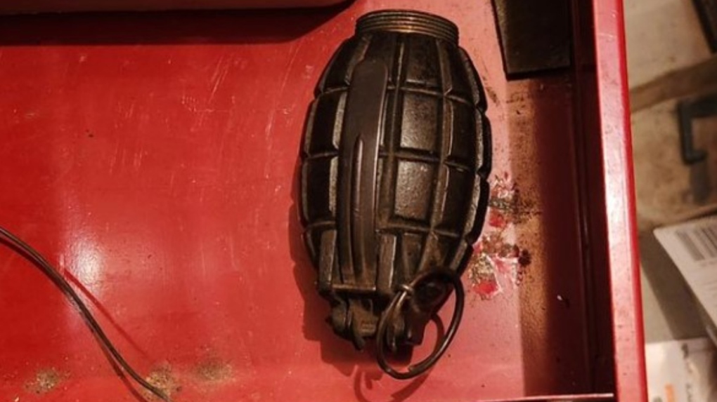 Woman finds live grenade while cleaning out deceased father’s home in Knowlton, Que. [Video]