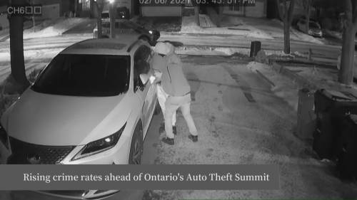 Auto Crimes on the rise ahead of Ontario Auto Theft Summit [Video]