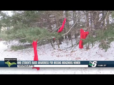 NMU students raise awareness for missing, murdered Indigenous women [Video]