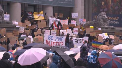 B.C. international students hold protest against permanent resident policy changes [Video]