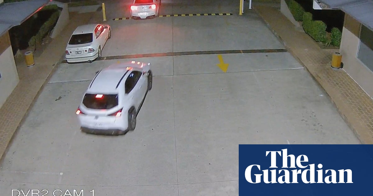 CCTV footage of white Lexus allegedly involved in fatal shooting of Ferenc ‘David’ Stemler  video | Australia news