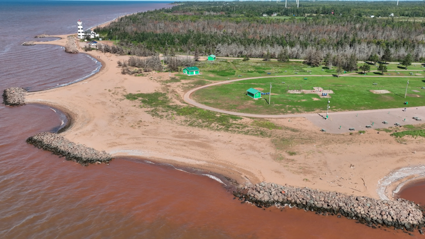P.E.I. news: Beach protected from erosion [Video]