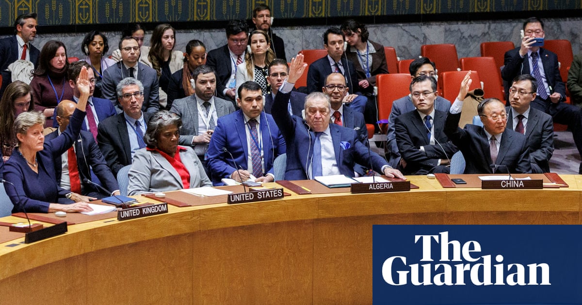 UN security council passes Gaza ceasefire resolution with no US veto  video | World news