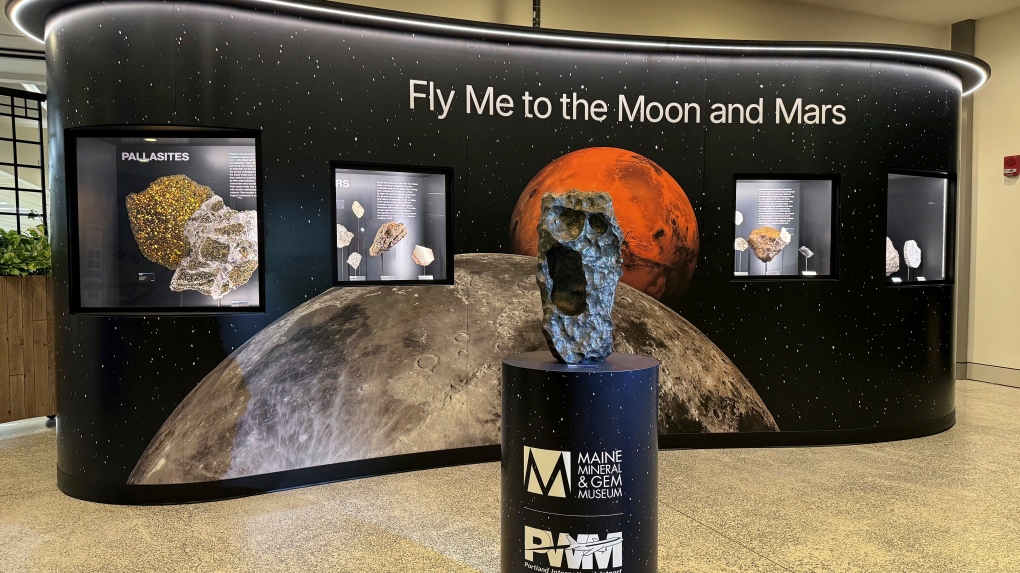 Maine airport to house moon chunk in exhibit [Video]