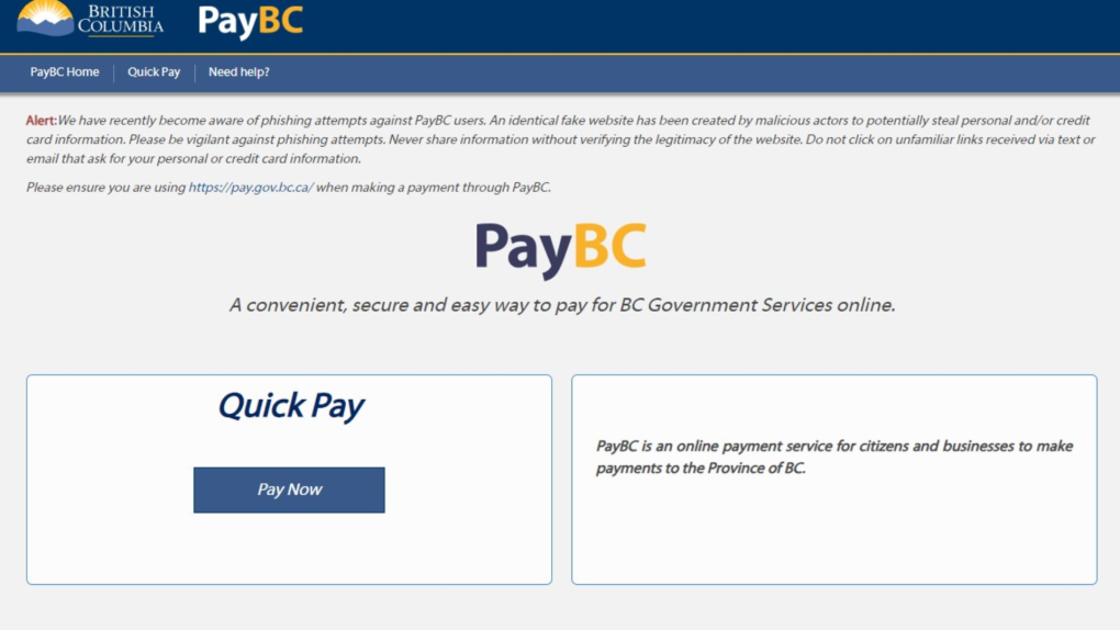 Fraudsters target B.C. residents with fake texts, fake government website [Video]