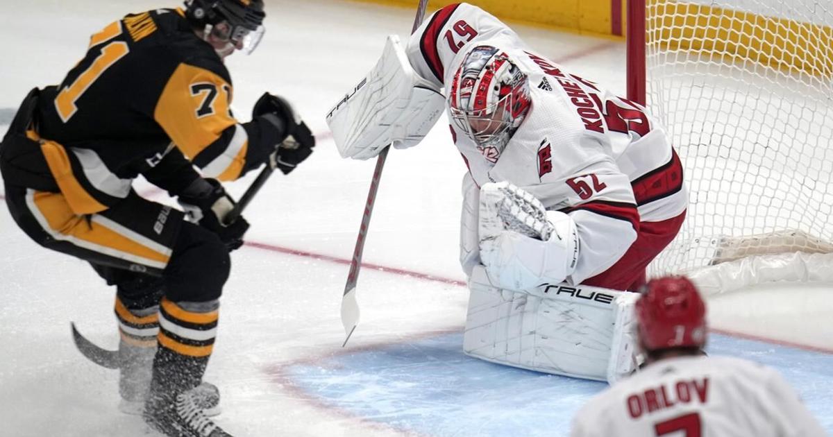 Sidney Crosby, Penguins spoil Guentzels return to Pittsburgh, beat Hurricanes 4-1 [Video]