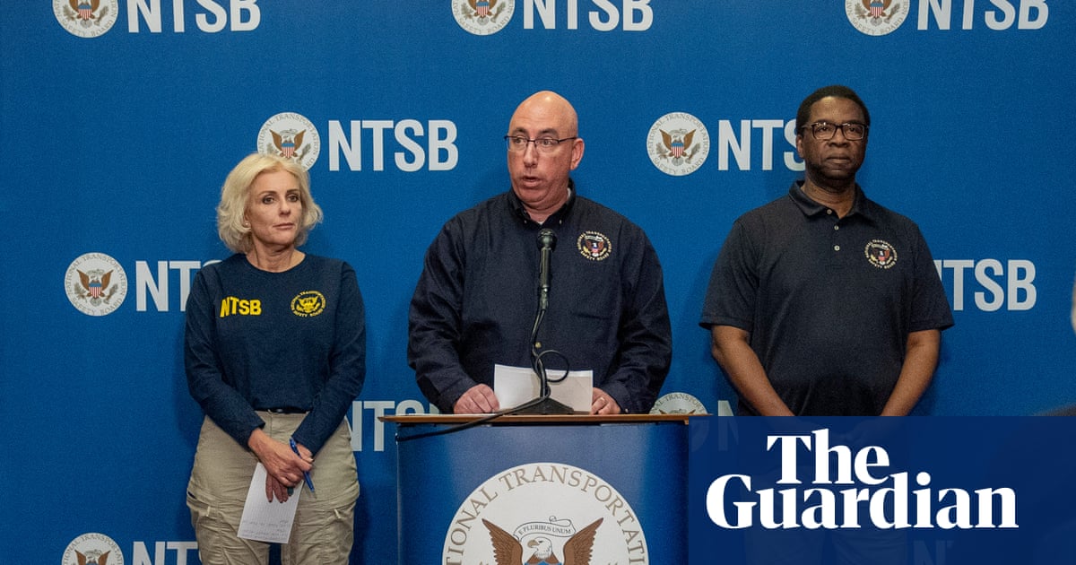 Baltimore bridge collapse: timeline of tragedy as ships data records read out by NTSB  video | US news