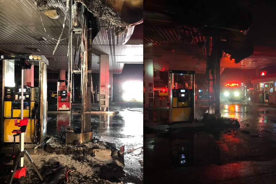 Early morning fire at Victoria gas station deemed non-suspicious [Video]