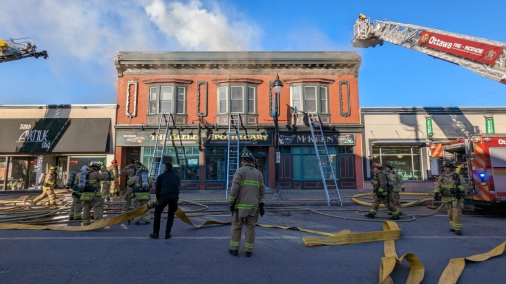 Glebe fire: Ottawa police arson unit investigating Glebe pharmacy fire [Video]