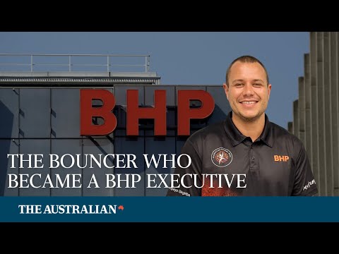 The bouncer who became a BHP executive [Video]
