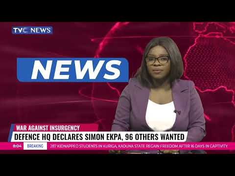 Defence HQ Declares Simon Ekpa, 96 Others Wanted [Video]