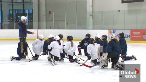 All-female Edmonton Storm impresses in Tier 1 co-ed hockey league [Video]