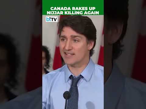 Canadian PM Justin Trudeau Calls For Cooperation With India Over Nijjar’s Case [Video]