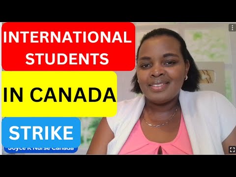Students in CANADA go to the streets!!! British Columbia international students strike [Video]