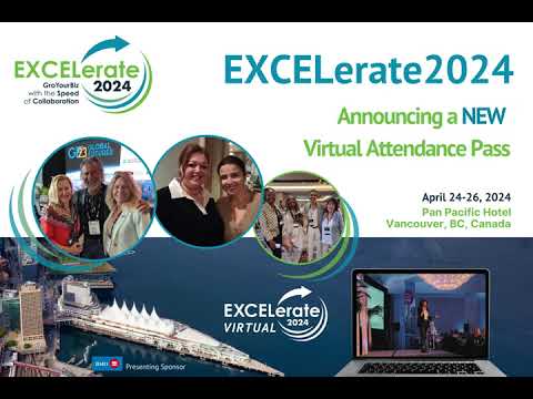 EXCELerate2024 – Announcing a Virtual Attendance Pass! [Video]