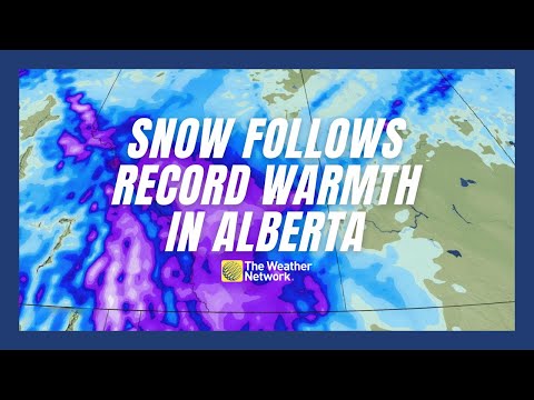 Alberta Warmth Could Topple Records, but Snowfall is Around the Corner [Video]