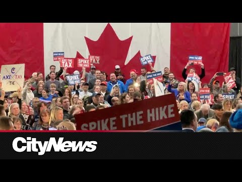 Pierre Poilievre hosts ‘Axe the Tax’ campaign rally in Edmonton [Video]