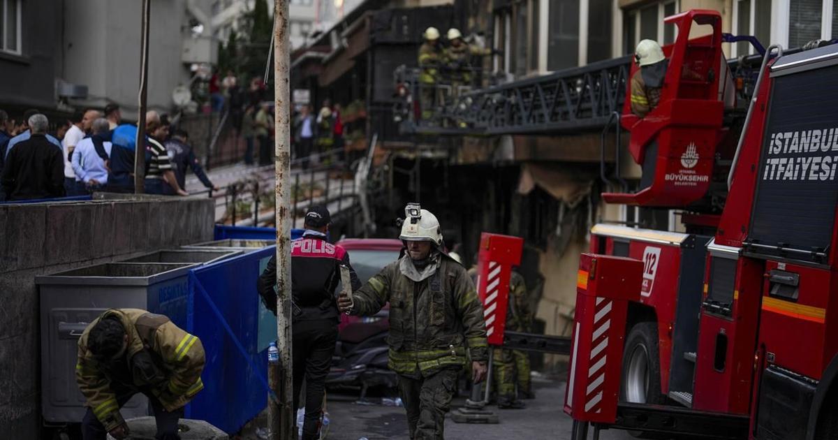Deadly Istanbul nightclub fire was likely caused by welding sparks, Turkish media reports say [Video]