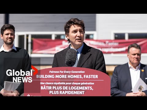 Trudeau infrastructure announcement disrupted by fisheries protest | FULL [Video]