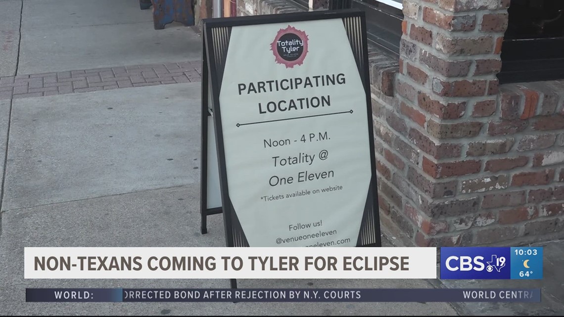 Out-of-towners come to East Texas to see total solar eclipse [Video]