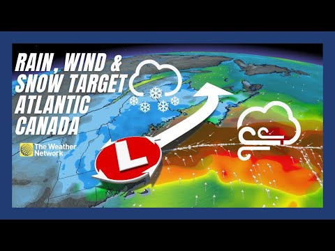 Plethora of Wind, Rain and Snow Targets Atlantic Canada With Next Storm [Video]