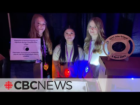 New Brunswick students show off eclipse-inspired science projects [Video]