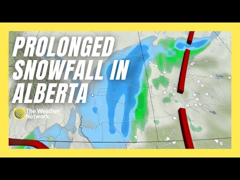 Prolonged Snowfall Could Create Travel Troubles in Alberta as Totals Add Up [Video]
