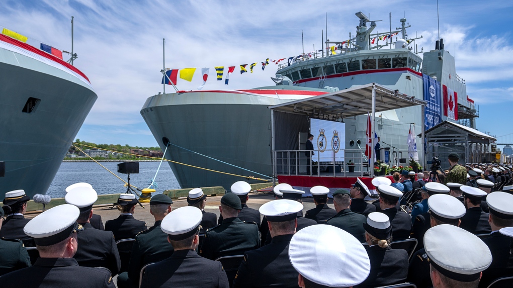 Canadian navy’s Pacific fleet to accept first Arctic patrol vessel [Video]
