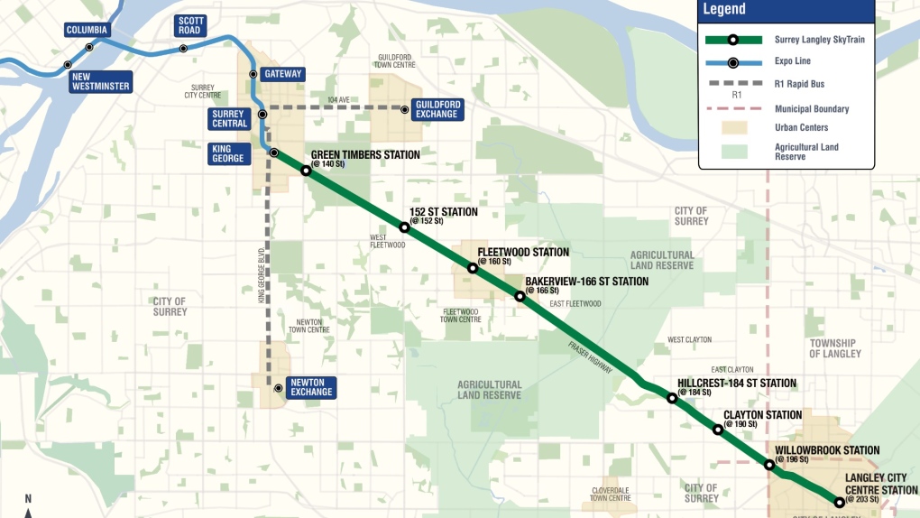 Surrey-Langley SkyTrain extension stations get contractor [Video]