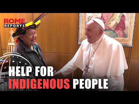 Amazonian shaman petitions Pope Francis to help protect indigenous people in Brazil [Video]