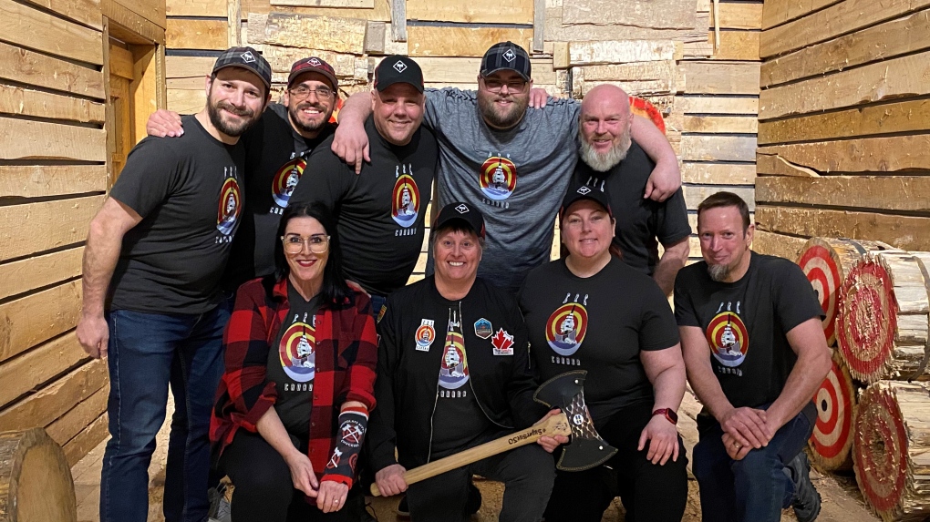 Moncton axe throwing team sets sights on two major goals for 2024 [Video]